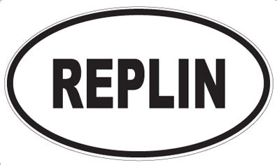 REPLIN - Oval Magnet