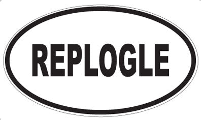 REPLOGLE - Oval Magnet