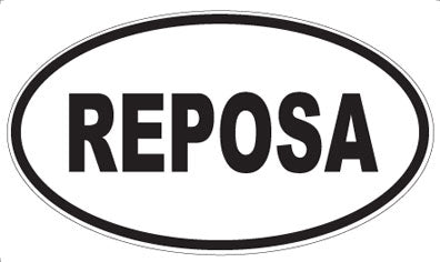 REPOSA - Oval Magnet