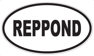 REPPOND - Oval Magnet