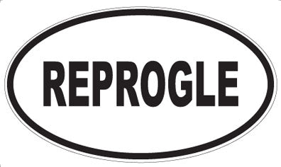 REPROGLE - Oval Magnet