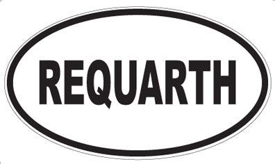REQUARTH - Oval Magnet