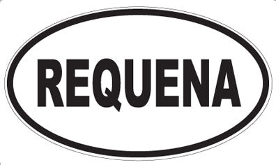 REQUENA - Oval Magnet