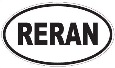 RERAN - Oval Magnet