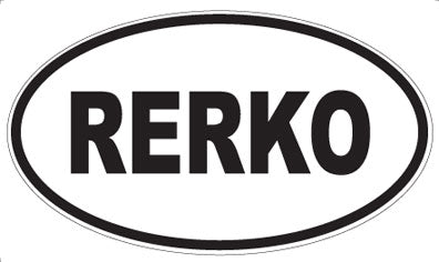 RERKO - Oval Magnet