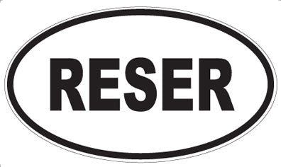 RESER - Oval Magnet