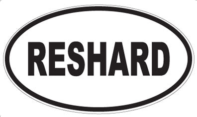RESHARD - Oval Magnet