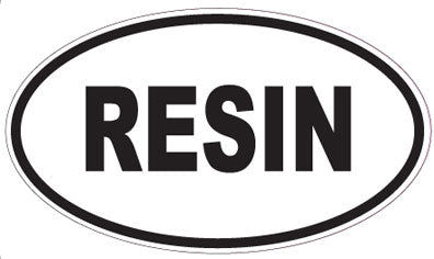 RESIN - Oval Magnet