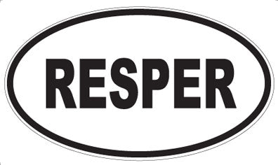 RESPER - Oval Magnet
