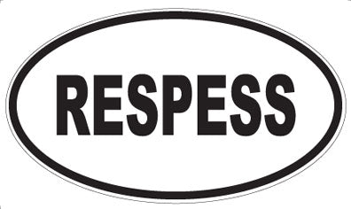 RESPESS - Oval Magnet