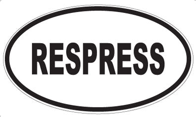 RESPRESS - Oval Magnet
