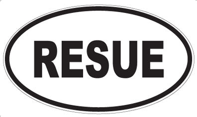 RESUE - Oval Magnet