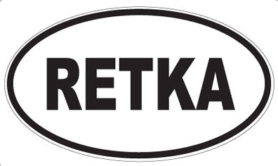 RETKA - Oval Magnet