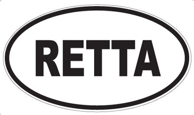 RETTA - Oval Magnet