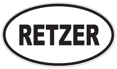 RETZER - Oval Magnet