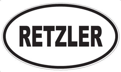 RETZLER - Oval Magnet