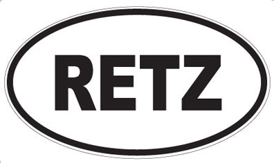 RETZ - Oval Magnet