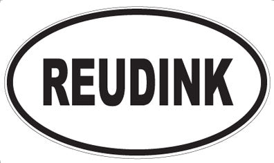 REUDINK - Oval Magnet