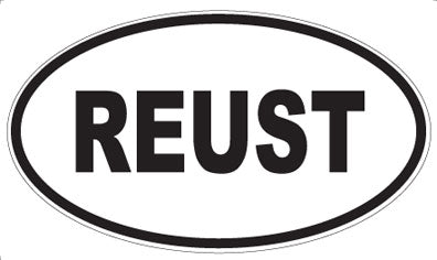 REUST - Oval Magnet