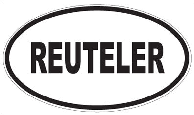 REUTELER - Oval Magnet