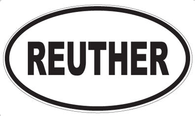 REUTHER - Oval Magnet
