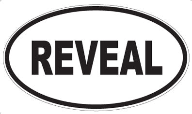 REVEAL - Oval Magnet