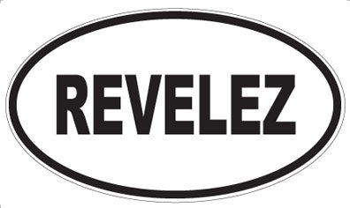 REVELEZ - Oval Magnet