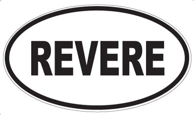 REVERE - Oval Magnet