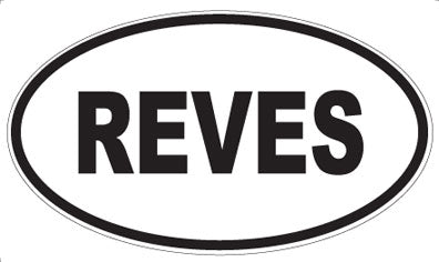 REVES - Oval Magnet