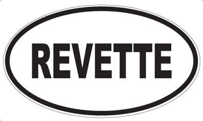 REVETTE - Oval Magnet