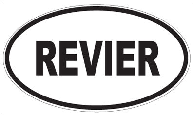 REVIER - Oval Magnet