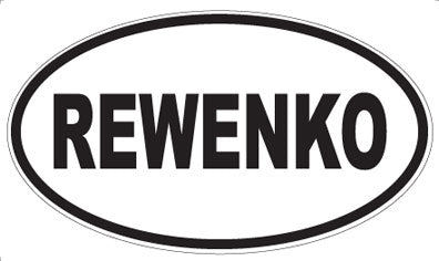 REWENKO - Oval Magnet