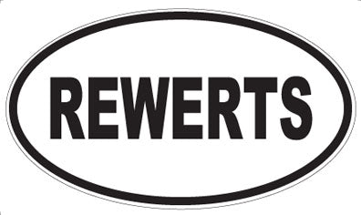 REWERTS - Oval Magnet