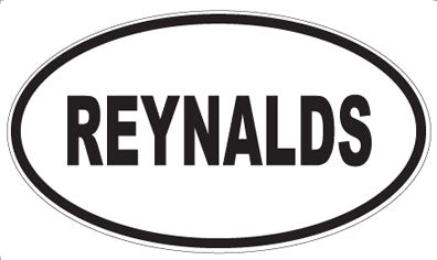 REYNALDS - Oval Magnet
