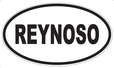REYNOSO - Oval Magnet