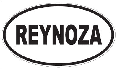 REYNOZA - Oval Sticker