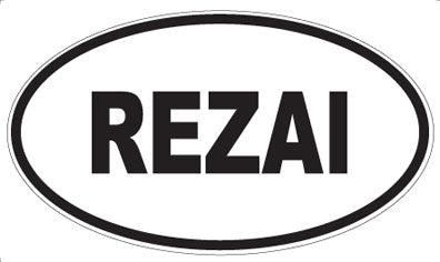 REZAI - Oval Magnet