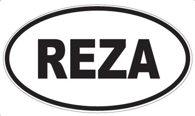 REZA - Oval Magnet