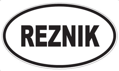 REZNIK - Oval Magnet