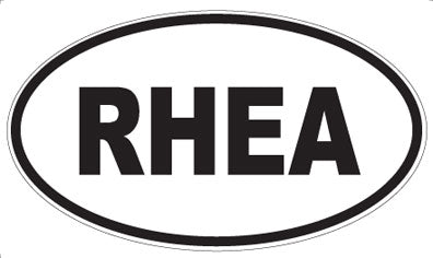 RHEA - Oval Magnet