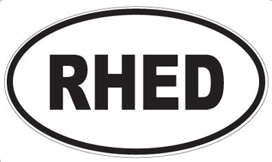 RHED - Oval Magnet
