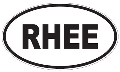 RHEE - Oval Magnet