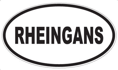 RHEINGANS - Oval Magnet