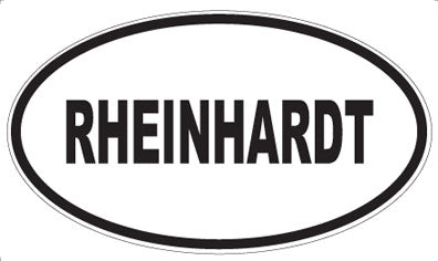 RHEINHARDT - Oval Magnet