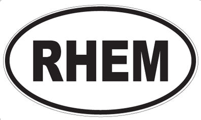 RHEM - Oval Magnet
