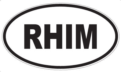 RHIM - Oval Magnet