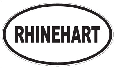 RHINEHART - Oval Magnet
