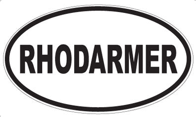 RHODARMER - Oval Magnet