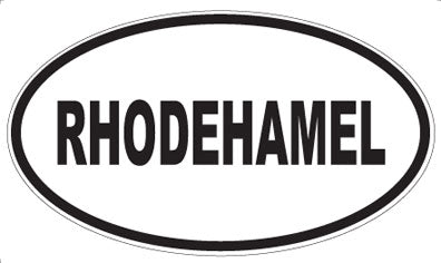 RHODEHAMEL - Oval Magnet