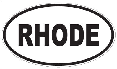 RHODE - Oval Magnet
